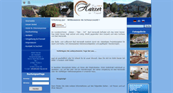 Desktop Screenshot of hotel-harzer.de